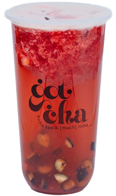 Fresh fruit tea
