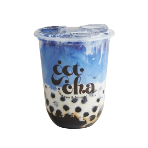 Blue moon creamy  latte