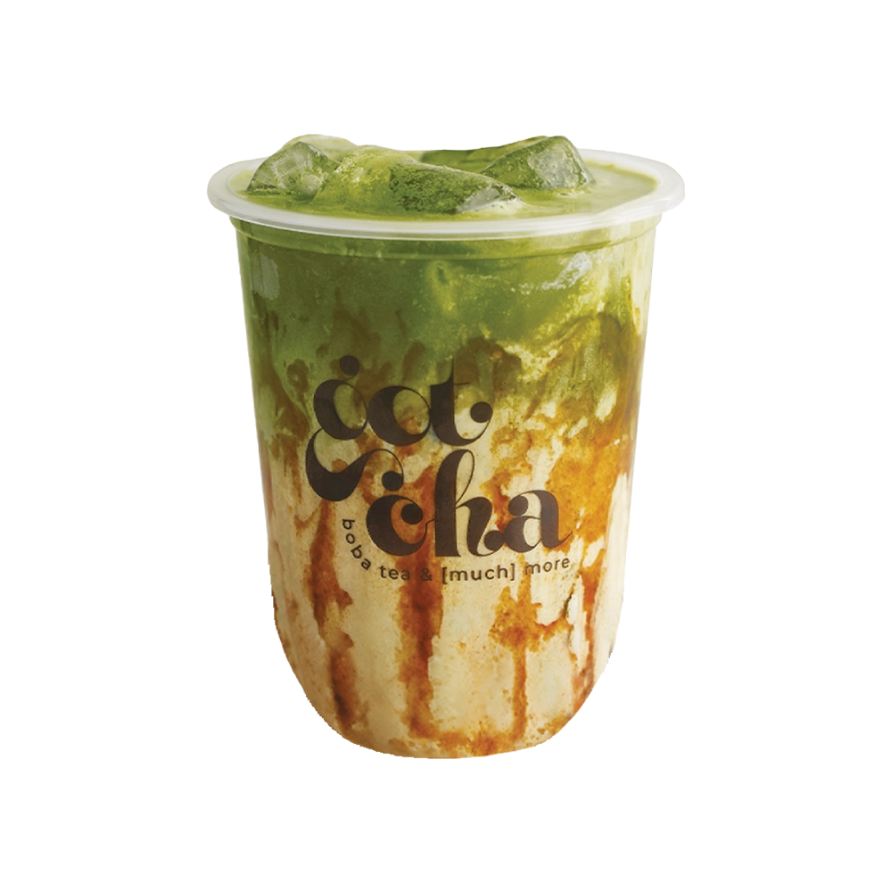 brown sugar matcha latte