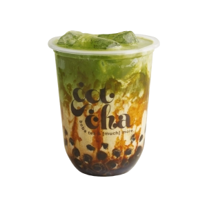brown sugar matcha latte