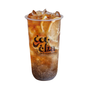 White peach & chia