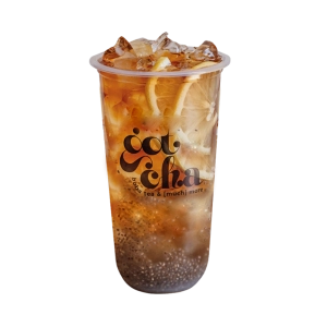 White peach & chia