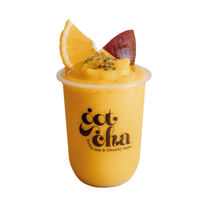 Passionfruit mango smoothie