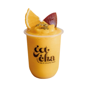 Passionfruit mango smoothie