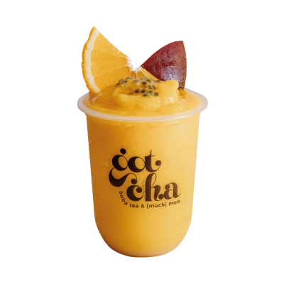Passionfruit mango smoothie