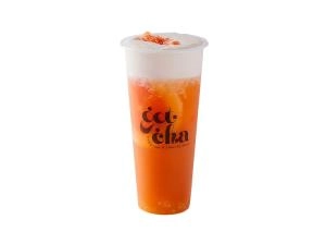 grapefruit mango creamy sago