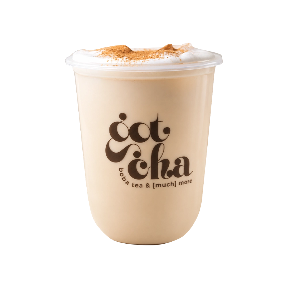 peach oolong milk tea