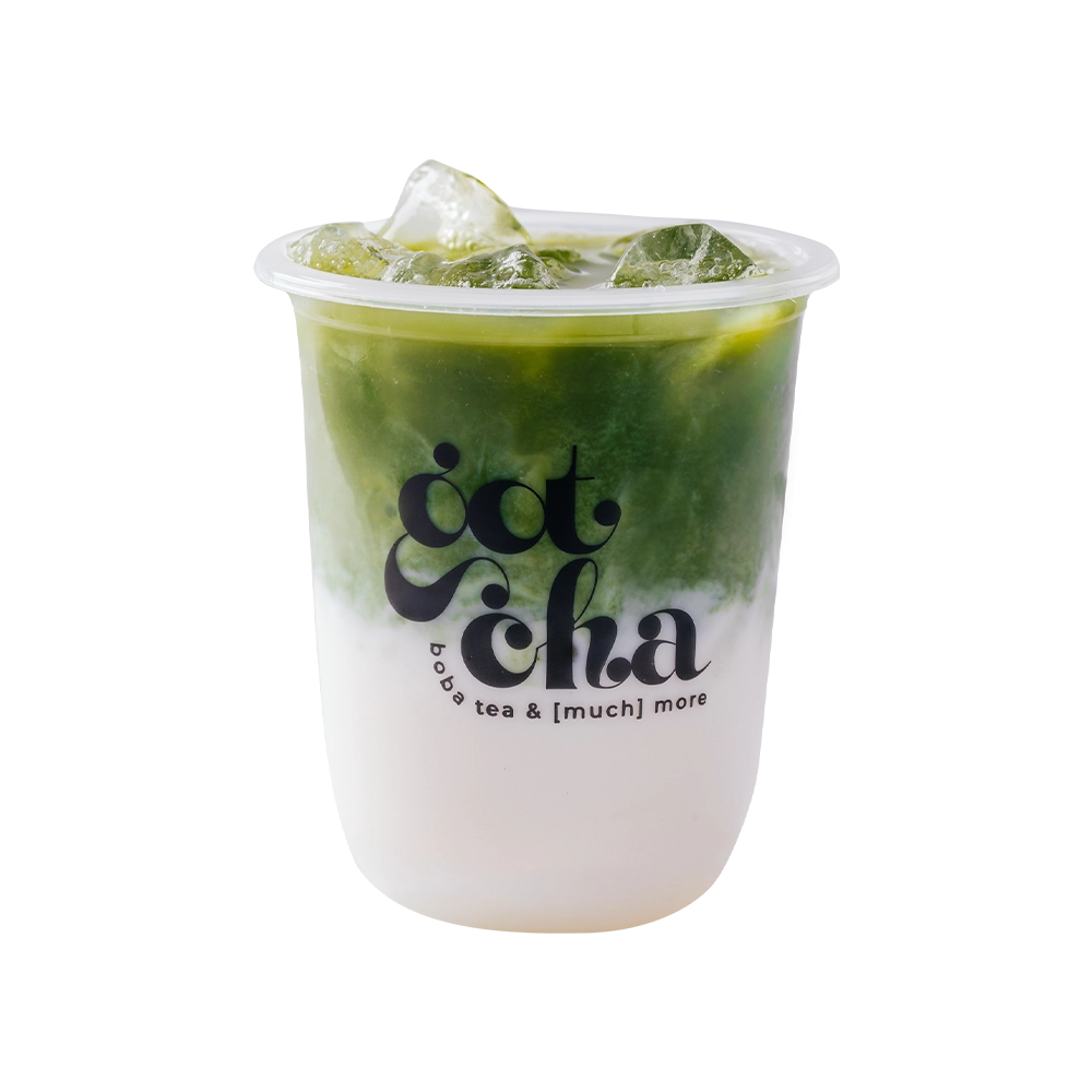 vanilla matcha coconut latte
