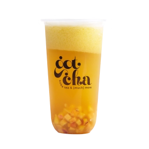 Peachy oolong iced tea
