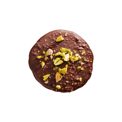 Dark chocolate quinoa crisp/sugarfree