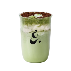 Nutty matcha cloud latte