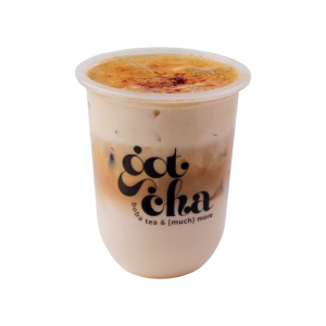 orange caramel brulée 