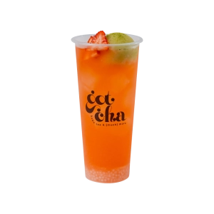 lemon sorbet strawberry tea 